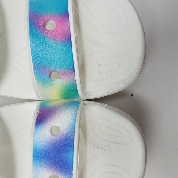 Classic Crocs Solarized Tie Die Sandals Slip On Women's 11 Unisex Men's … - Picture 8 of 8